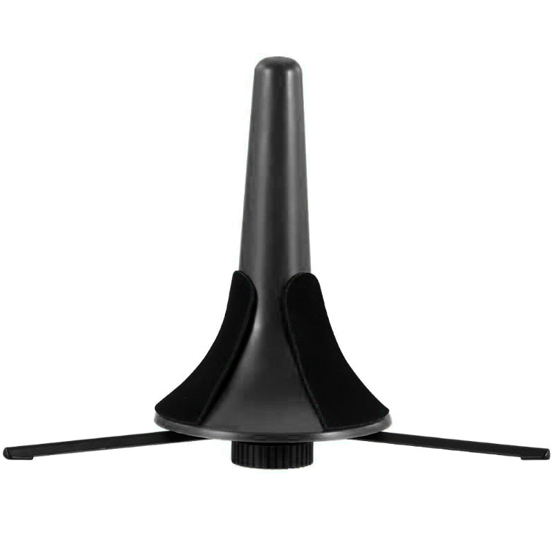Tragbare Abnehmbare Trompete Stativ Instrument Saxophon Halter YA88: black