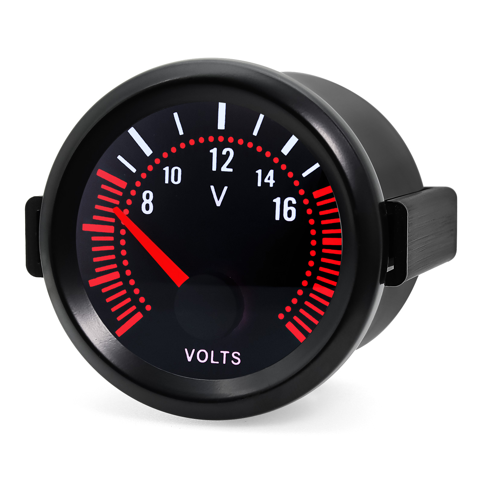 52Mm Watertemp Oliedrukmeter Toerenteller Boost Gauge Bar/Psi Vacuüm Voltmeter Water Temp Meter Universele Auto Meter: Oranje