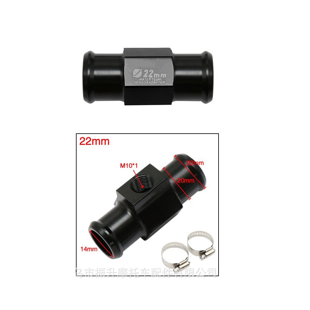 Motorcycle Water Temperature Meter Gauge Liquid Crystal Digital Display Temperature Gauge FOR YAMAHA YZF R25 YBR 150 FZR 250 YZF: 22mm Jointer