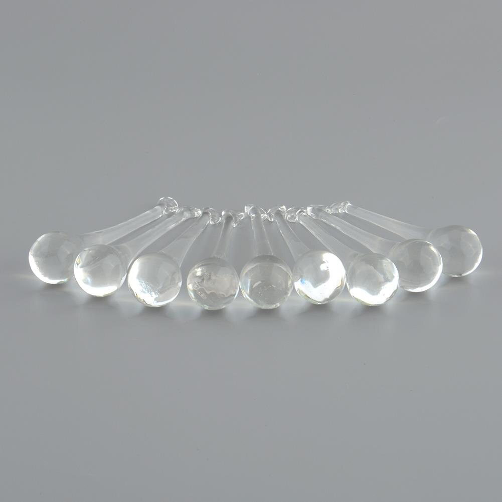 10x Kroonluchter Verlichting Licht Hanger Crystal Clear Glas Prisma Thuis