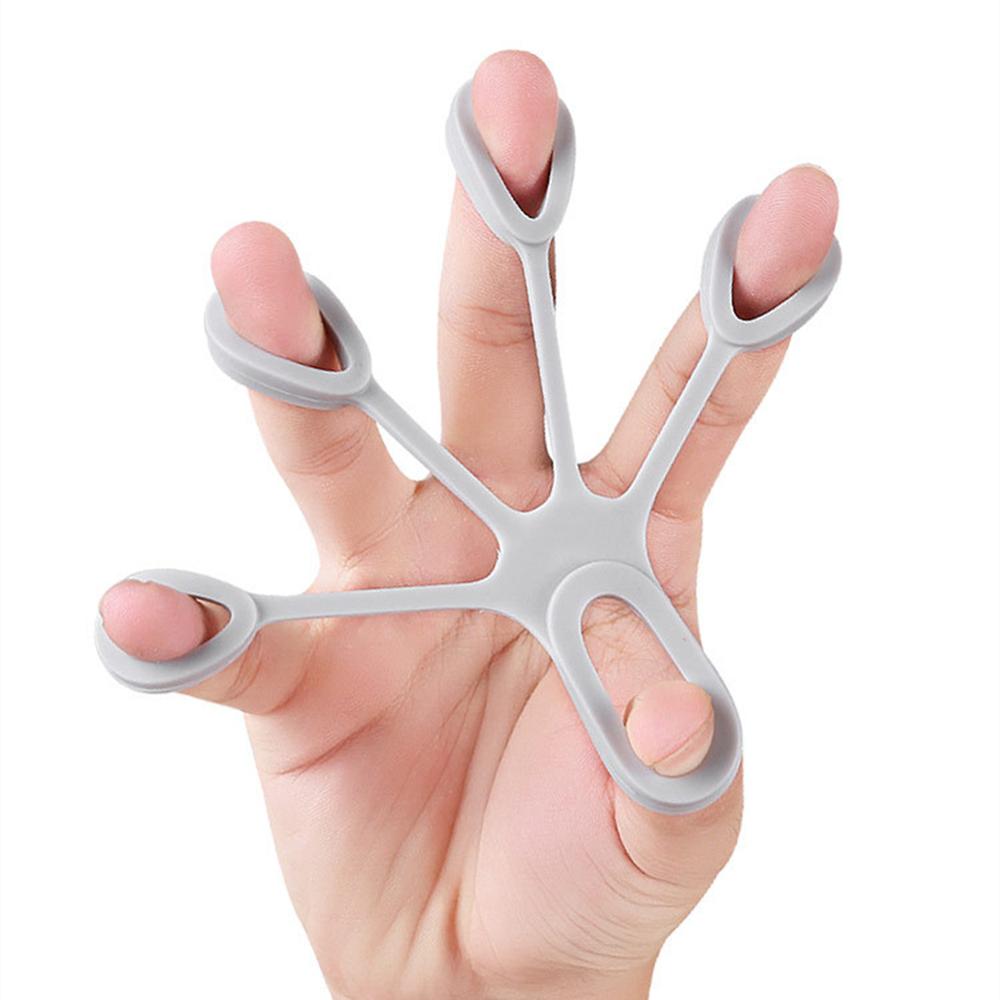 Finger Hand Griff Silikon Festigkeit Trainer für Klavier Gitarre Finger Spannung Ausbildung Hand Rehabilitation ÜSpund Fitness trainieren