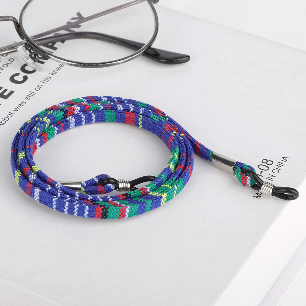 Bohemia Cotton Sunglasses Strap Eyeglass Chain Reading Glasses Chain String Holder Mask Neck Cord Eyewear Spectacles Necklaces