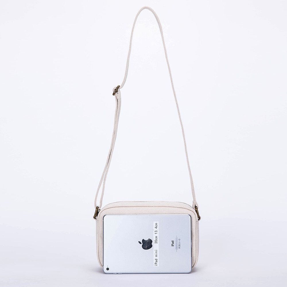Canvas tas dames een schouder casual eenvoudige koreaanse literaire tas crossbody kleine vierkante tas