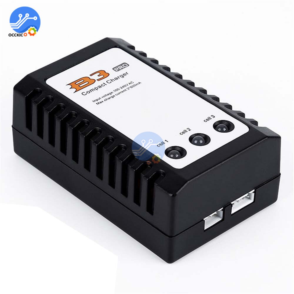 BMS 2S 3S Battery Charger For iMaxRC iMax B3 Pro Compact Lipo Battery Balance AC 110-240V Power Bank Charging For RC Helicopter