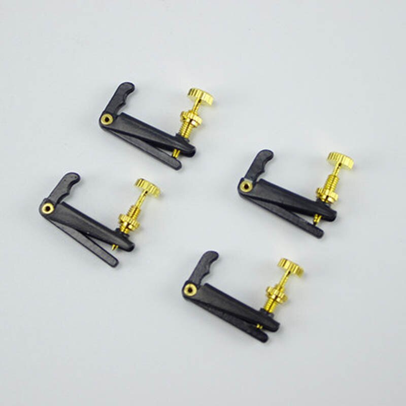 100pcs 4/4 3/4 1/2 1/4 violino accordatura Fine violino accordatore Fine corda regolazione Fine accessori per strumenti musicali