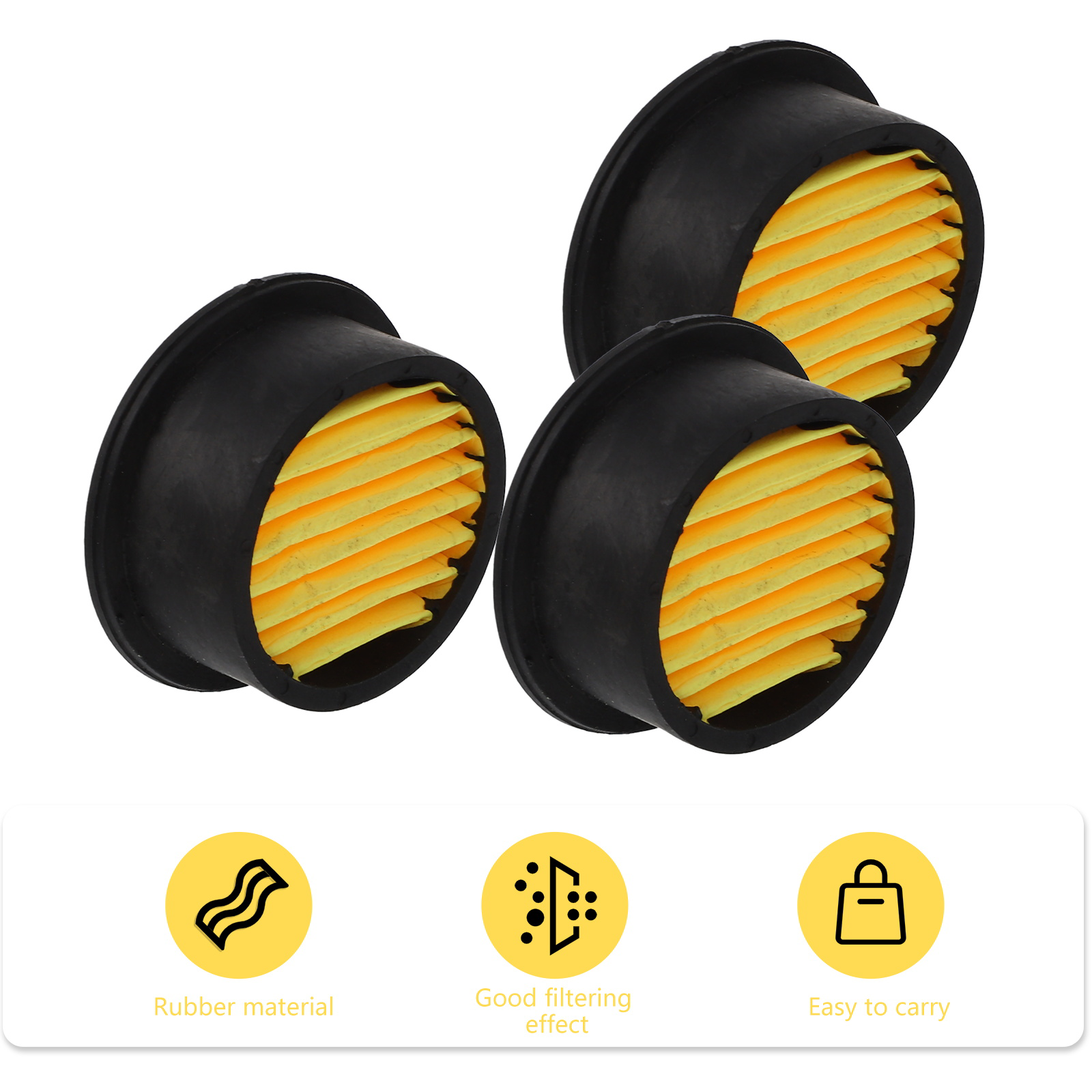 10 stuks luchtfilterelementen luchtcompressor filter filter uitlaat filter luchtinlaatfilter pneumatische onderdelen hardware