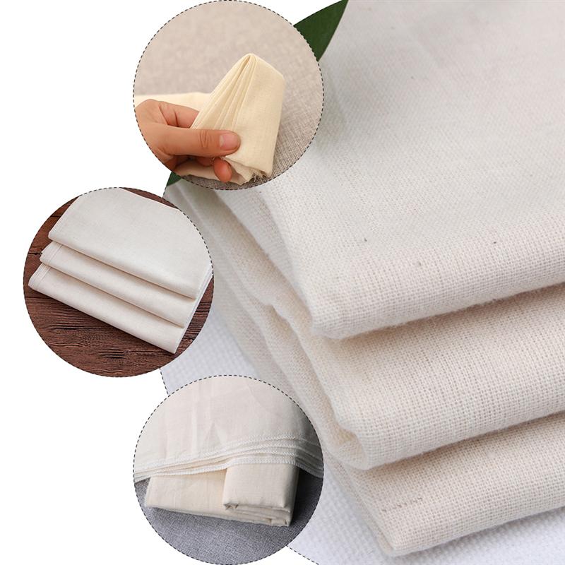 1PC Steam Cloth Filtering Gauze Kitchen Tofu Soybean Milk Filtering Gauze