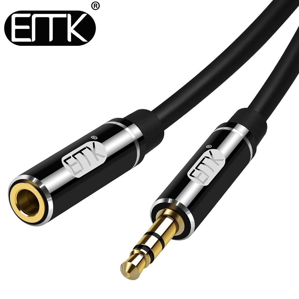 EMK Jacek przedłużacz 3.5mm Aux kabel słuchawkowy robić iPhone 6 6s Xiaomi redmi 5 plus Huawei P20 lite kabel audio