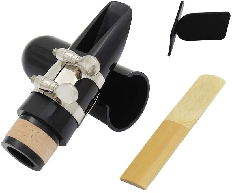 Clarinet Mouthpiece Kit - Ligature, Cushion, Reed 2.5, Plastic Cap - JUPITER KHS