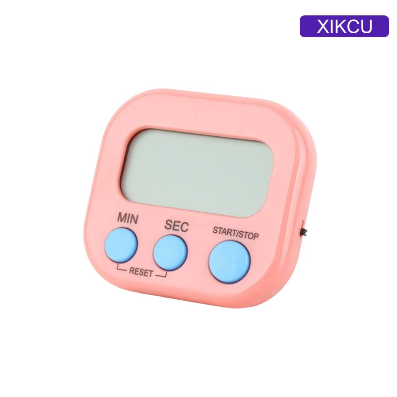 Timer elettronico multifunzione magnetico Display LCD Gestisci l'autodisciplina Timer Conto alla rovescia per la cottura Promemoria per l'apprendimento Regalo: Bundle1