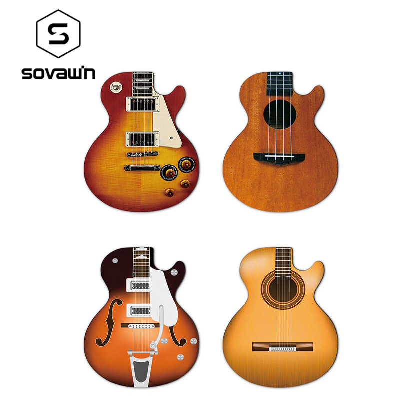 SOVAWIN-alfombrilla de goma Natural para ratón, 220x180x2MM, antideslizante, para guitarra, ordenador, oficina, teclado