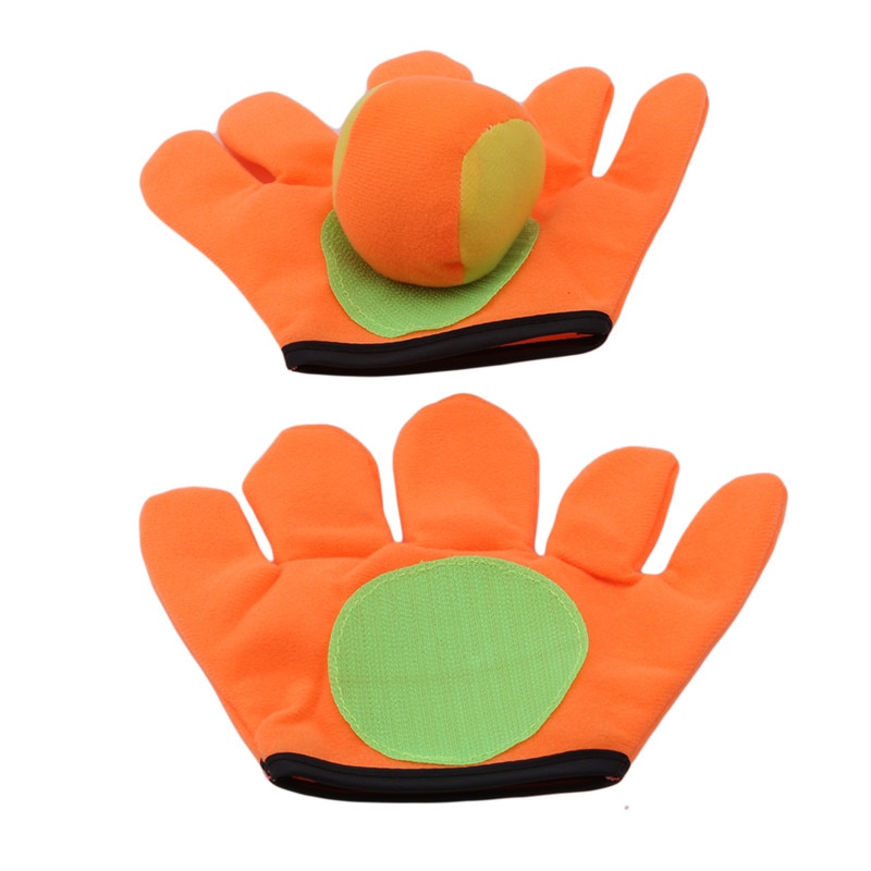 Nützliche Spiele Spielzeug Kleine/große Handschuhe Klebrige Ball Im Freien Sport Spiel Werfen Fangen Bälle Spielzeug Handschuhe Set Klebrige Mitts kinder Spielen