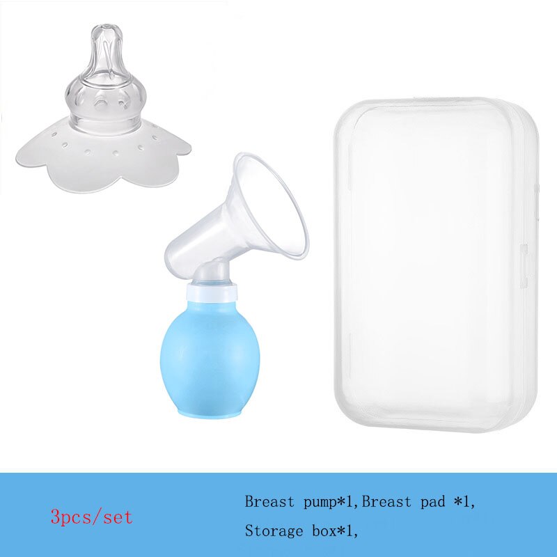 3 pz/set biberon morbido manuale tiralatte in Silicone accessori per bambini protezioni per capezzoli mamma al seno allattamento al seno Pad