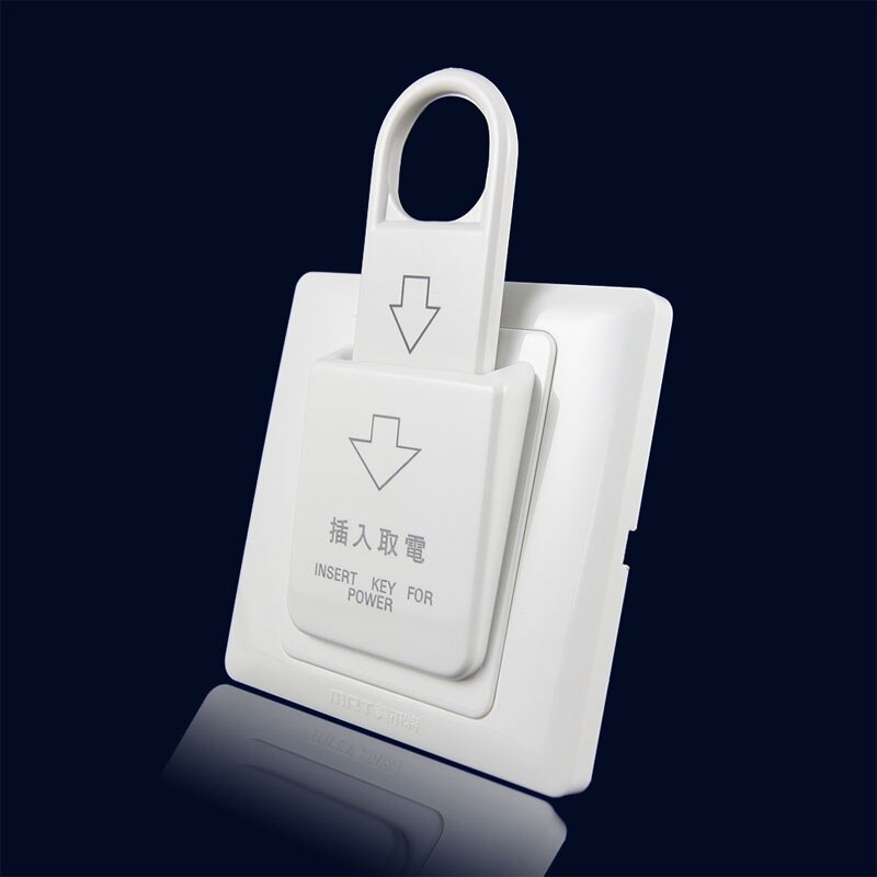 Switches Interruptor De Luz Newest Magnetic Card Switch 220v/16a ,energy Saving Switch,insert Key for Power,without Time Delay