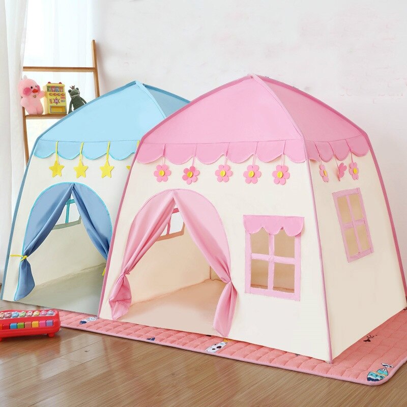 Kids Play Tent Castle Large Teepee Tent for Kids Portable Playhouse Children House for Indoor Outdoor Use for Boys and Girls