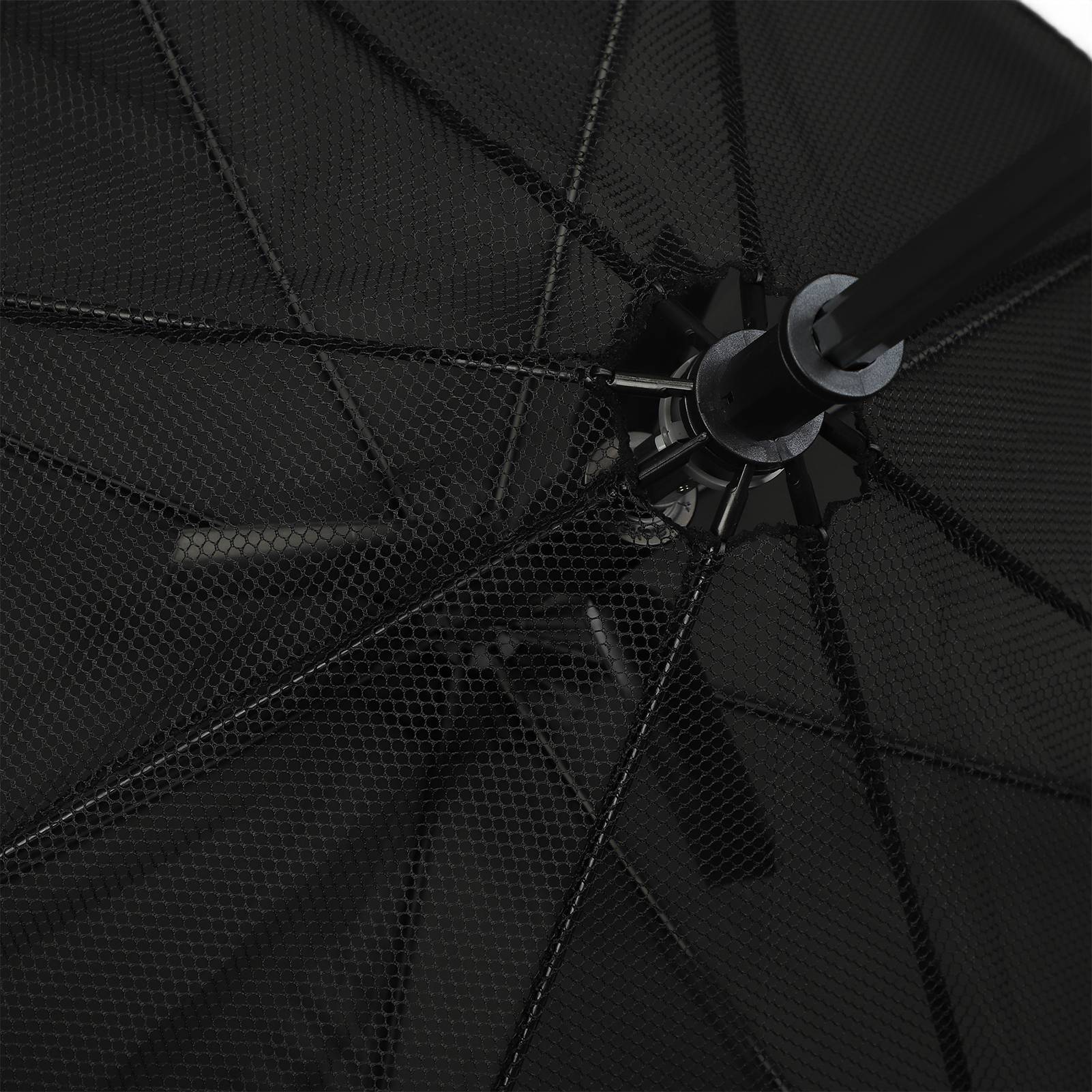 Zonneparaplu Met Ventilator En Sproeier 8 Ribben Draagbare 3 In 1 UV-Blokkerende Paraplu Voor Buiten Zomerparaplu Met Ventilator En Sproeier