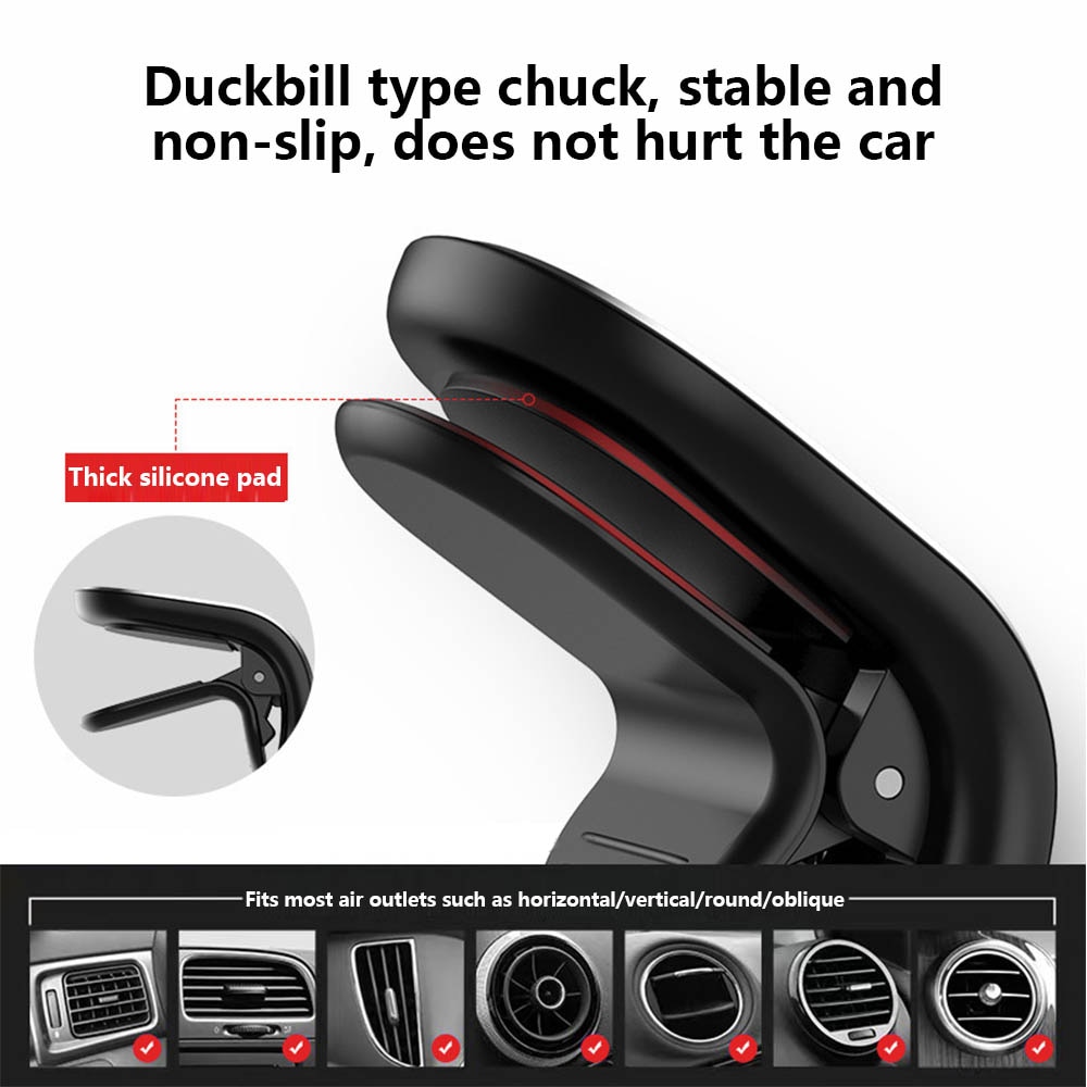 Universal bil magnetisk telefonholder luftventil mount stand telefon holder bil beslag telefon support gps magnet holder