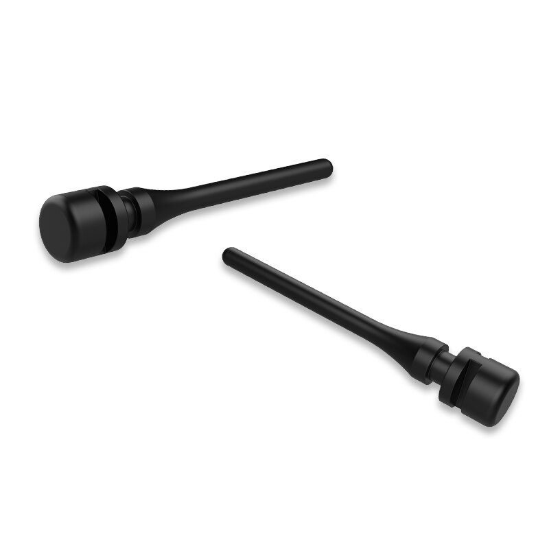 20 stuks zwarte pc ventilator rubberen schroef demping nagel trillingsdemping siliconen schroef pin klinknagel
