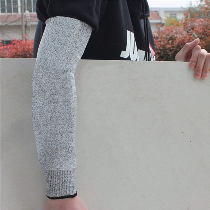 1Pc de nivel 5 corte HPPE resistente Anti-perforación de trabajo protección para brazos de la cubierta de la manga de la