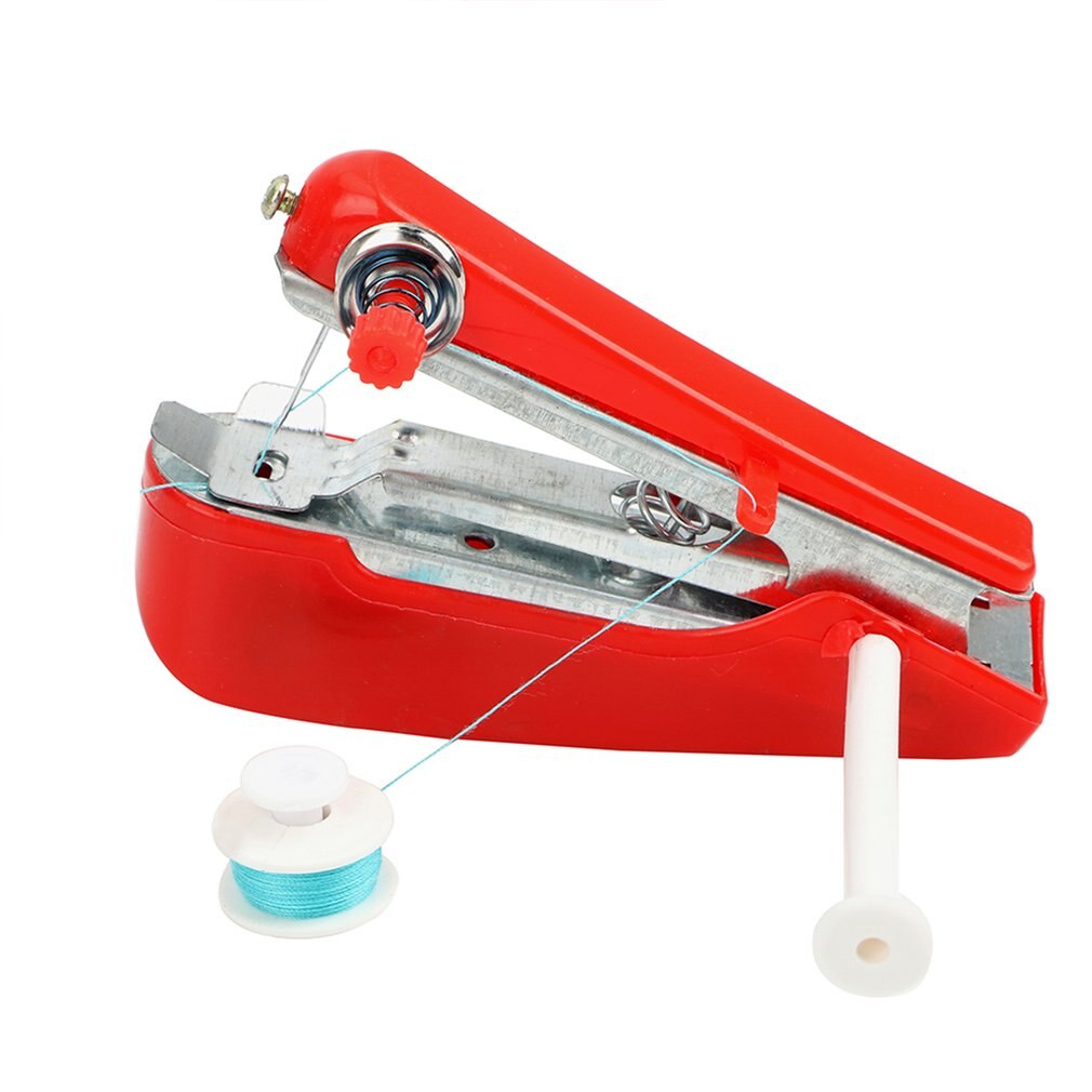 Handheld portable mini manual sewing machine Household hand-held portable Embroidery Manual Operation Machine