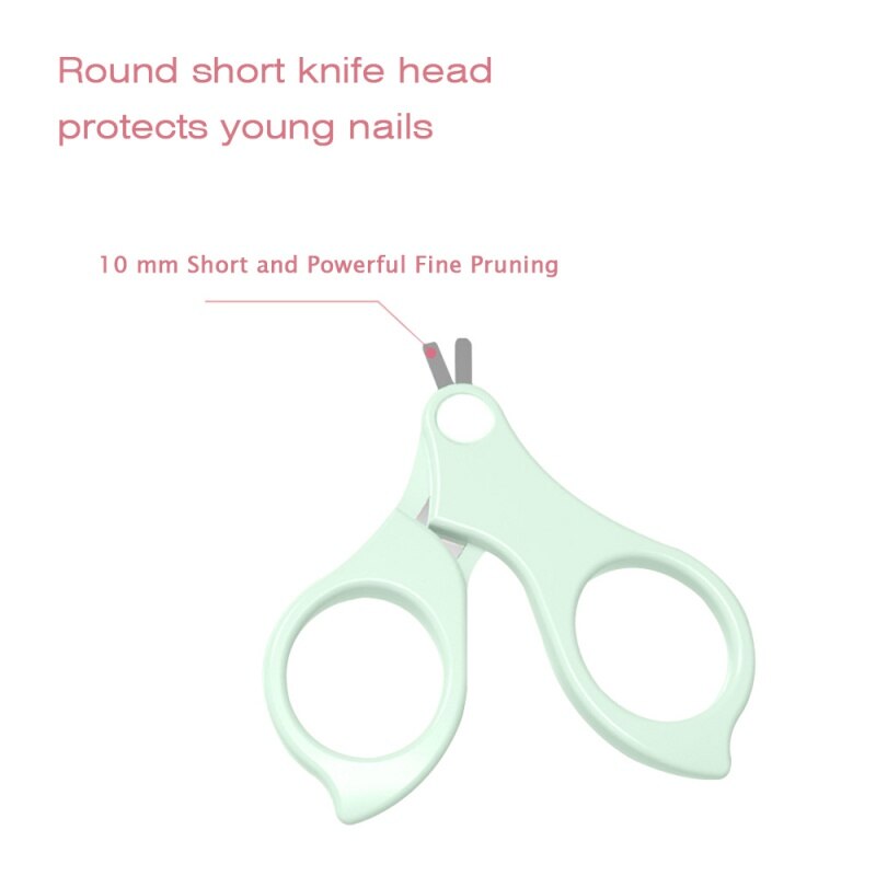 Kit Portable pour soins des ongles 4 en 1 | Ensemble de meulage en verre ABS en acier inoxydable, bébé coupe-ongles + ciseaux + lime à ongles + pincettes