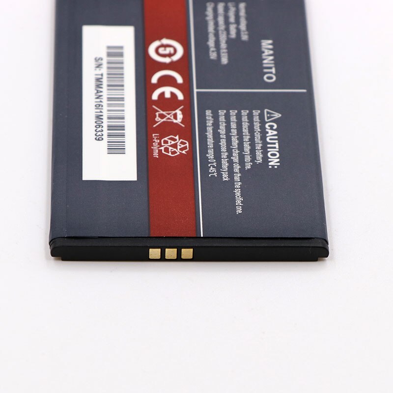 2350Mah Voor Cubot Manito Batterij Mobiele Telefoon Vervanging Backup Batteria