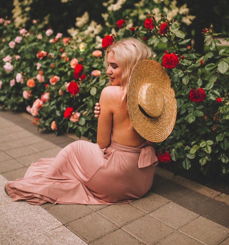 Gemvie stråhat med stor skygge sommerhatte til kvinder bånd strandkasket boater flad top solhat