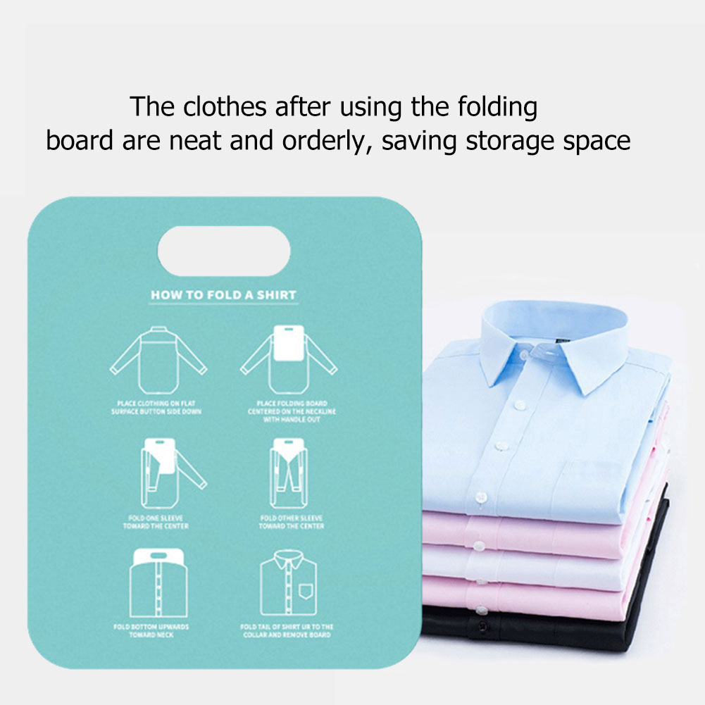 Household Clothes Folding Board T Shirts Dress Folder Easy Fast To Fold Clothes Folding Boards Garment Board Home Essentials