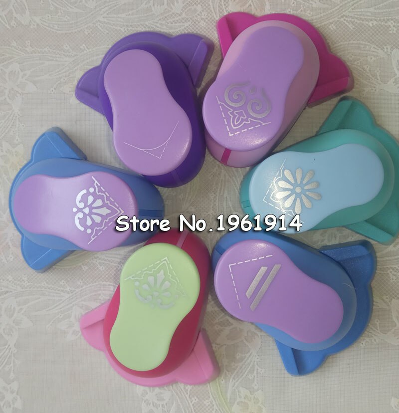 6 designs paper punch hole punch shapes cutter Paper Corner Punch diy craft punch arts and crafts supplies Corner embosser