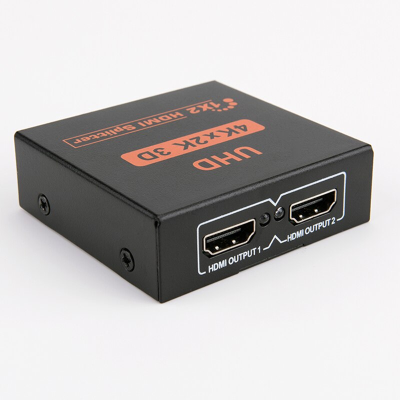 4K 3D HDMI Splitter 1x2 1 In 2 Out HDMI Splitter