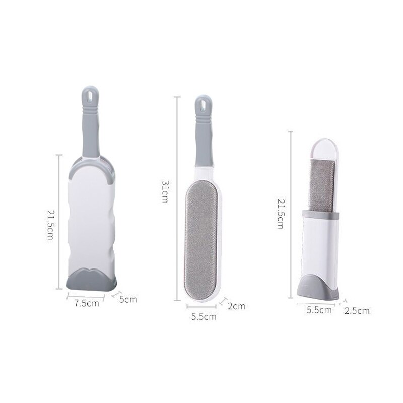 Brosse magique anti-peluches réutilisable pour vêtements, rouleau de nettoyage des cheveux, brosse pour poussière statique, Anti-poussière statique, outil de nettoyage des cheveux collants
