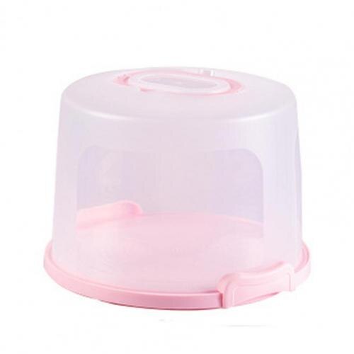 Cake Box Portable Unique Waterproof Lightweight Plastic Handheld Cake Package Container for Carrying Dessert Tools: 5