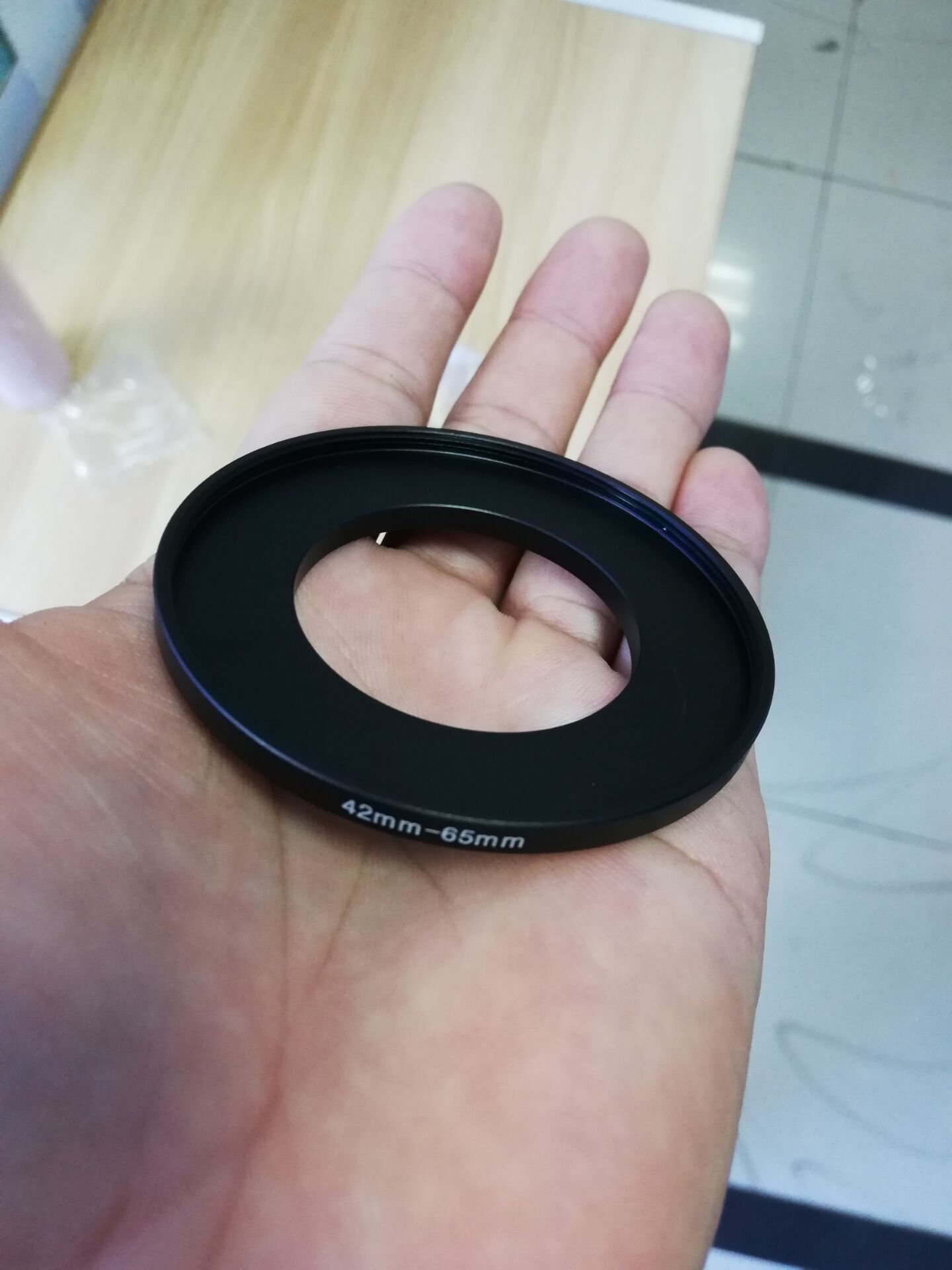 42mm to 65mm 42-65mm M42 M65 M58-M65mm 58-65mm thread pitch Male to Female Step-Down Lens Filter Ring Adapter Adapter Converter