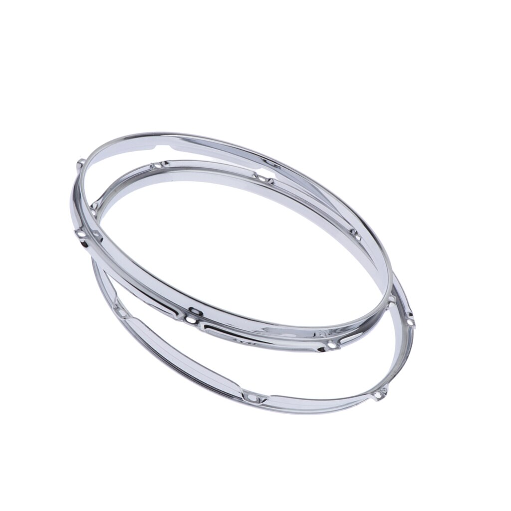 14in 8 Hole Tom Drum Die Cast Hoop Set for Drum Build or Restoration 2.5mm