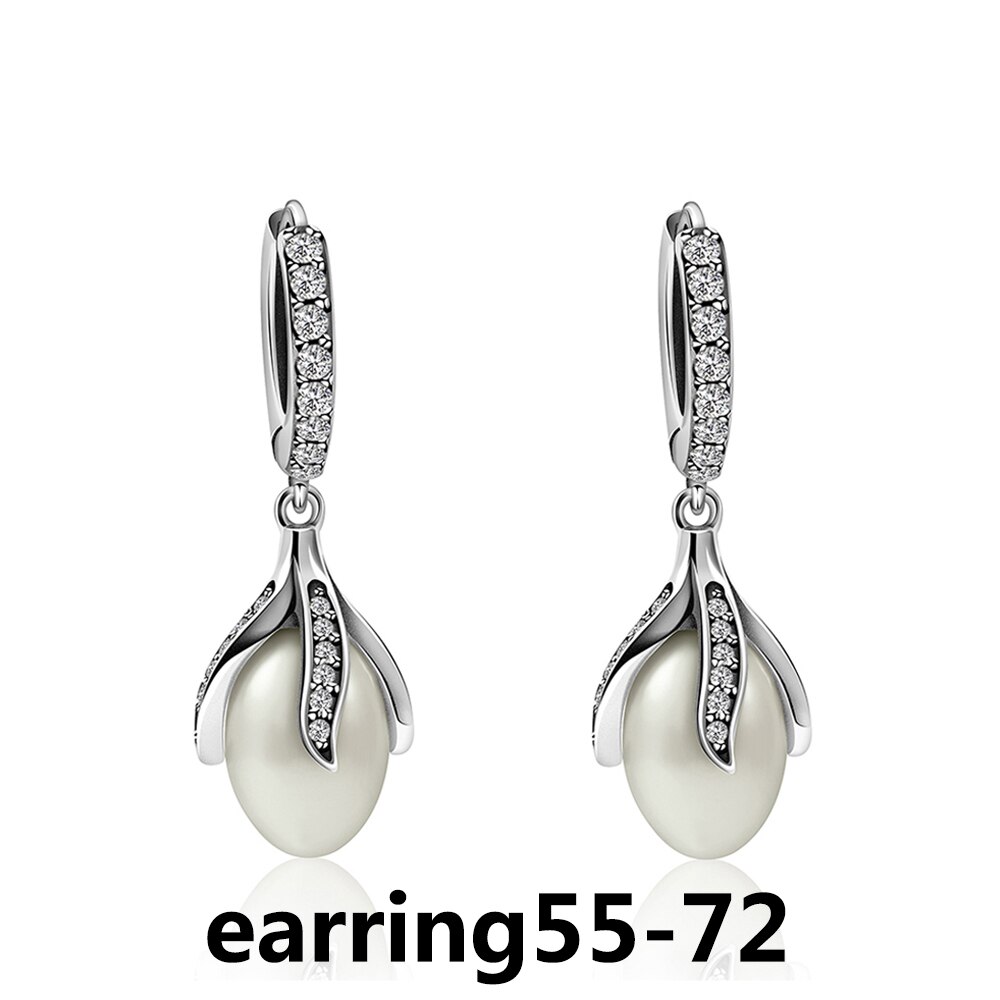 NUOVO 100% 925 Sterling Silver Spagnolo Orso Gioielli Delle Donne Earring55 Originale di Modo Originale Regalo Dei Monili di Trasporto di Consegna: 72