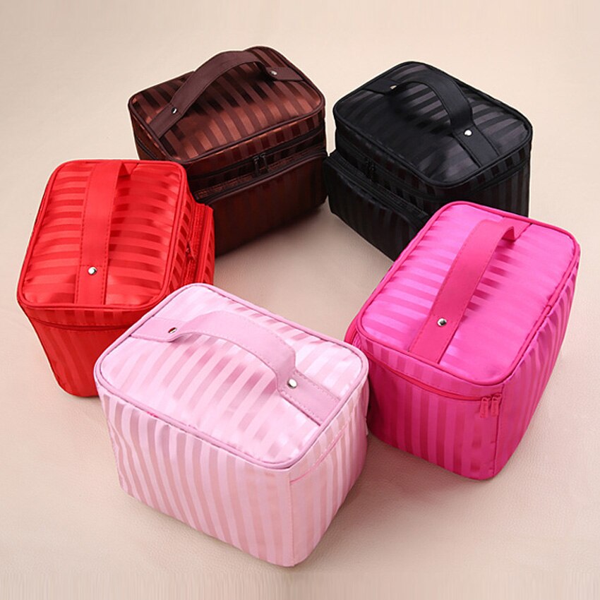 Make Up Bag Women Cosmetic Bag for Cosmetics Travel Organizer Toiletry kit female Makeup Bag and cases Large Toilet Necessaire