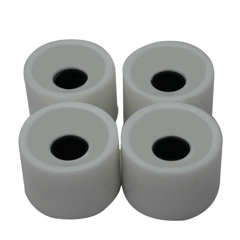 1/4 pcs Skateboard Wheels Bearings Elastic PU Wearable Flexible Durable 70x51 Skateboard Wheel Supplies
