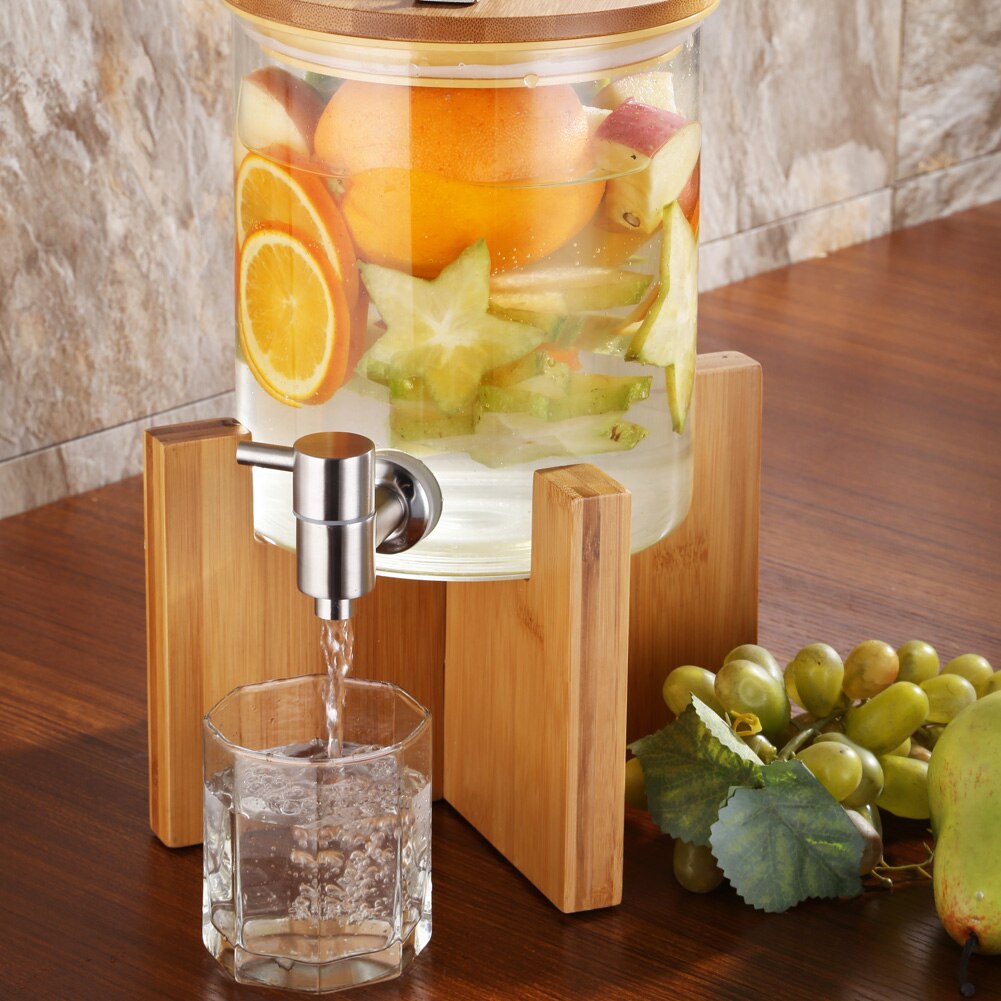 stainless steel Glass Wine Bottle Faucet Jar Barrel Water Tank Faucet With Filter Wine Valve Water Dispenser Switch Tap Bibcocks