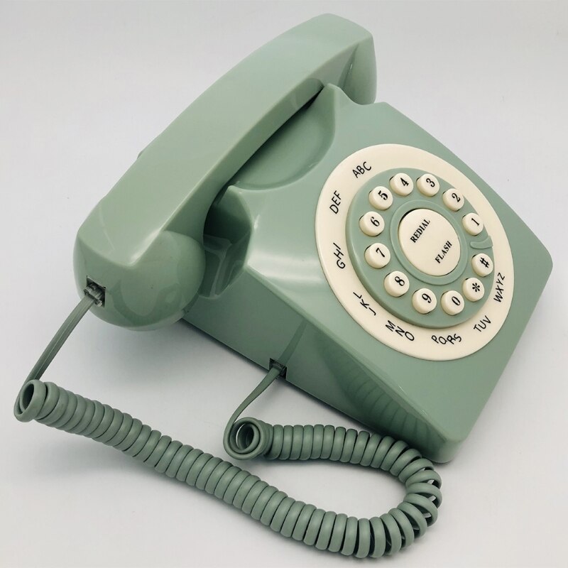 Vintage Wired Telephone High Definition Call Telephone for Home 50JD