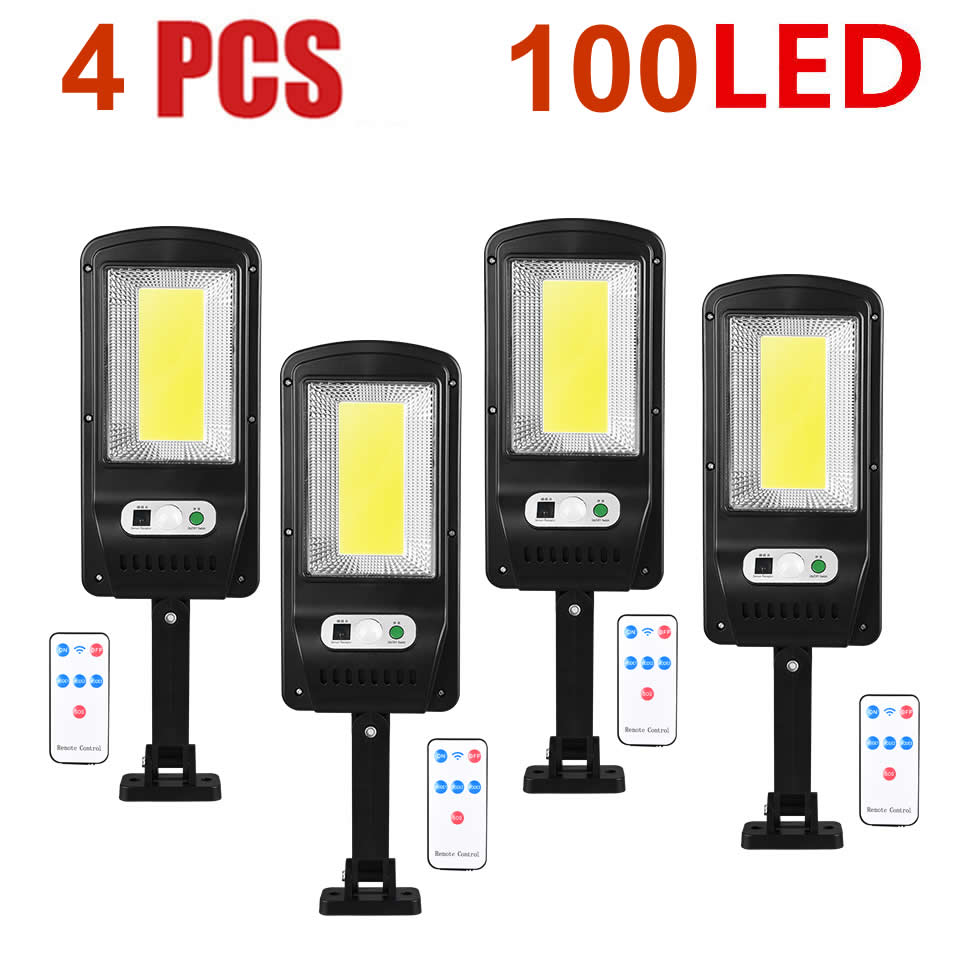 solar light lamp floodlight reflector Wall PIR Motion Sensor Waterproof IP65 Outdoor Garden Security Luz Led Para Exterior remot