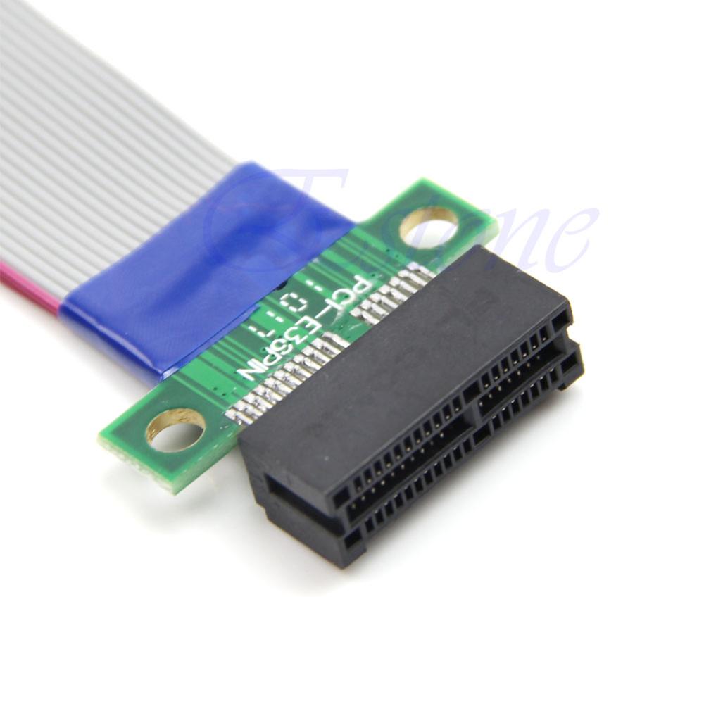 Flex Ribbon PCI Express PCI-e PCIe Riser Card Extender Extension Ribbon Cable
