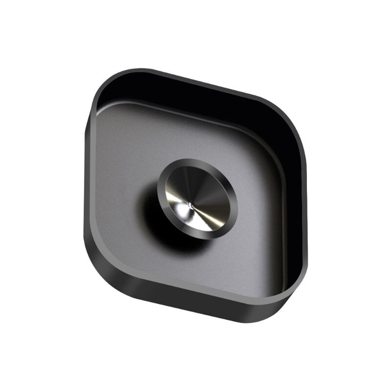 Beschermende lensdop action camera zachte siliconen hoes stofdicht krasbestendig zwarte beschermhoes camera-accessoires