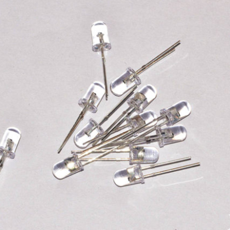 100PCS 5mm LED Flicker Diodes Flashing Yellow Blinking Candle Light Emitting Diode Flickering Flash Blink LED Diodo Intermitente