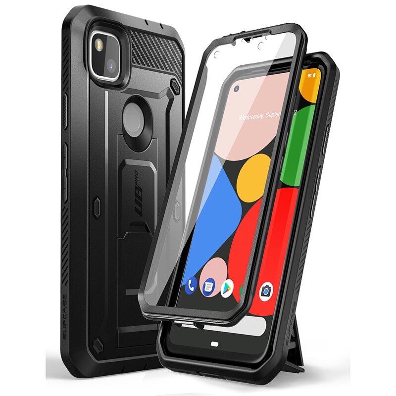 For Google Pixel 4A Case (2020) SUPCASE UB Pro Full-Body Rugged Holster Case Protective Cover WITH Built-in Screen Protector