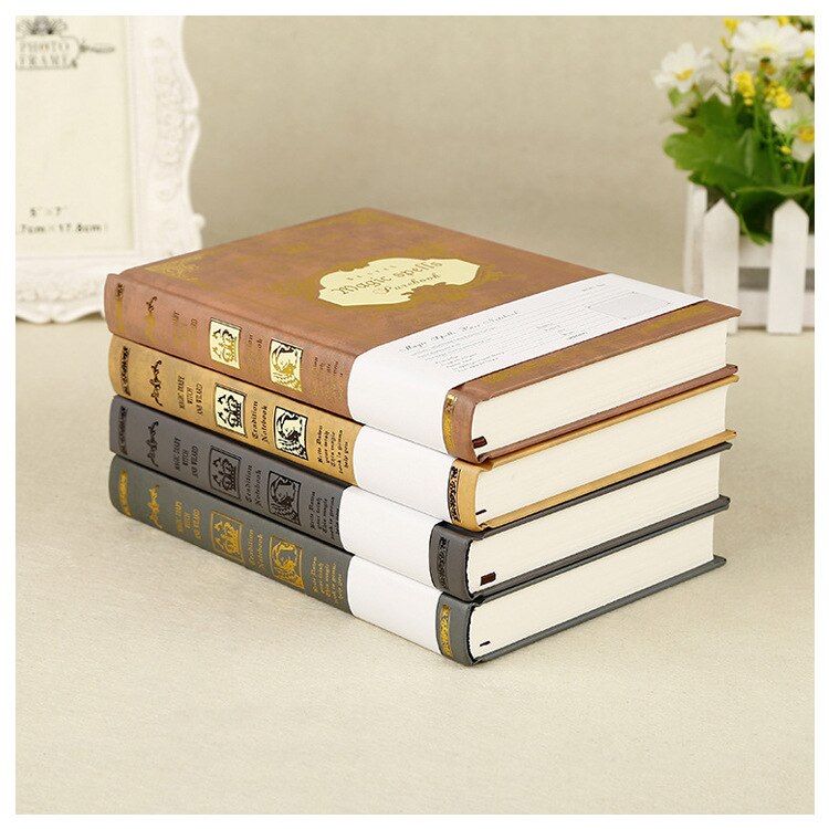 A5 Secret Magic Notebook Vintage Diary European Style Planner Office Stationery Students