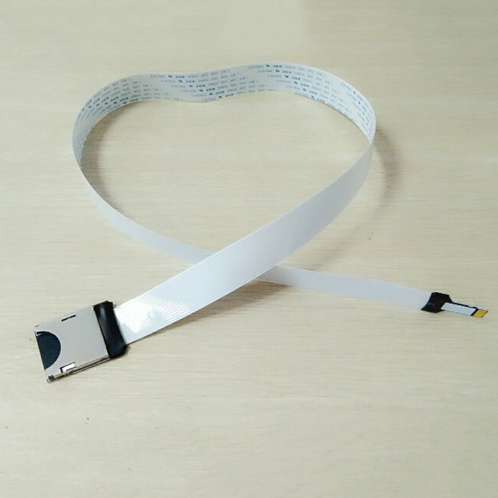 Tf / micro sd till sd-kort förlängningskabeladapter flexibel extender microsd till sd / sdhc / sdxc-kortförlängningsadapter