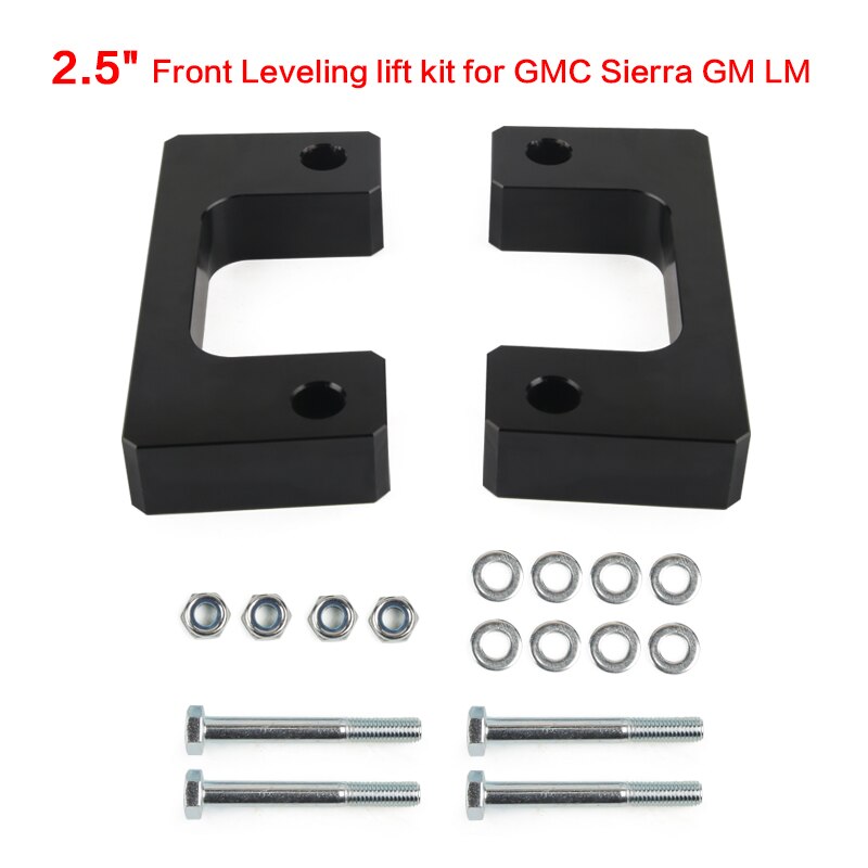 2.5" 2.5 Inch Front Leveling lift kit for Chevy Silverado 2007 GMC Sierra GM 1500: Default Title