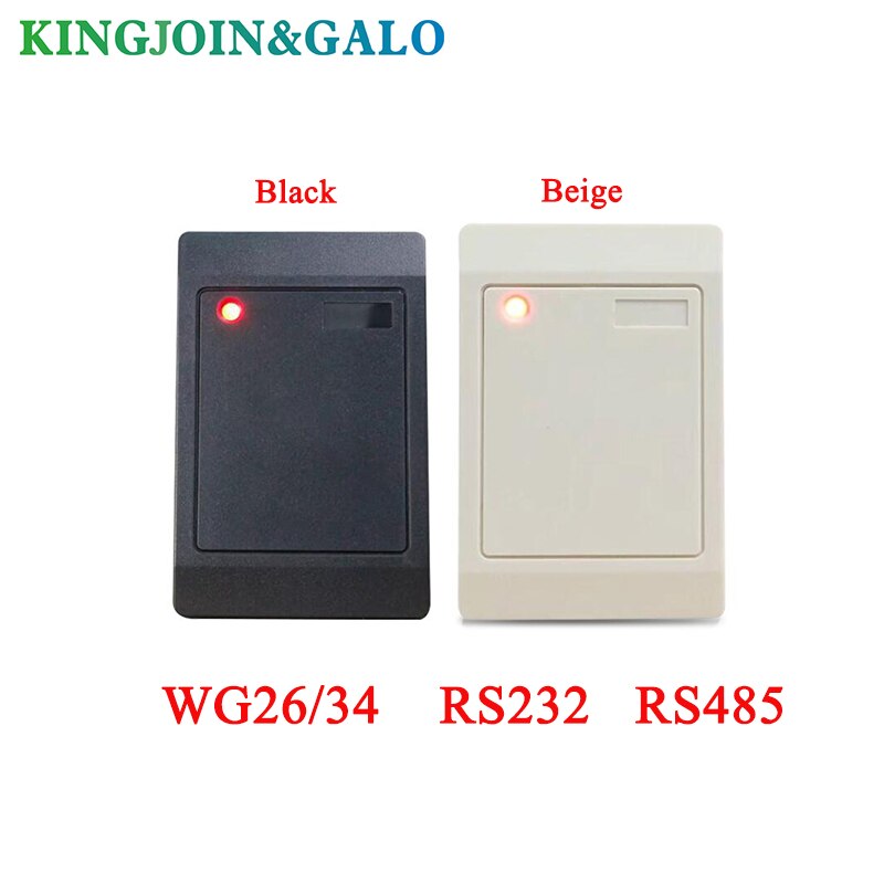 Carte intelligente RFID 13.56mhz/ 125khz | Avec interface Wiegand, WG26/34 RS232 RS485485