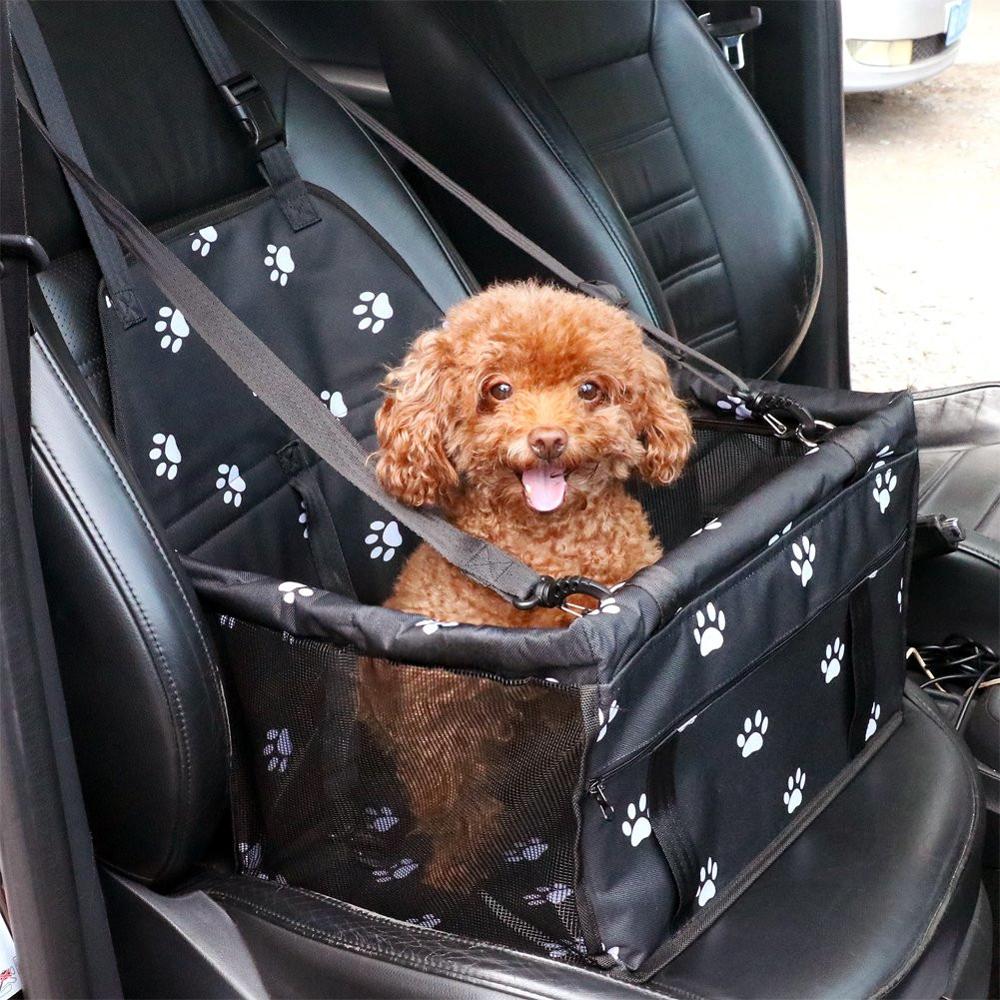 Funda de asiento elevador de coche para mascotas, alfombrilla para cesta, Protector automático, caja de viaje, plegable, de PVC