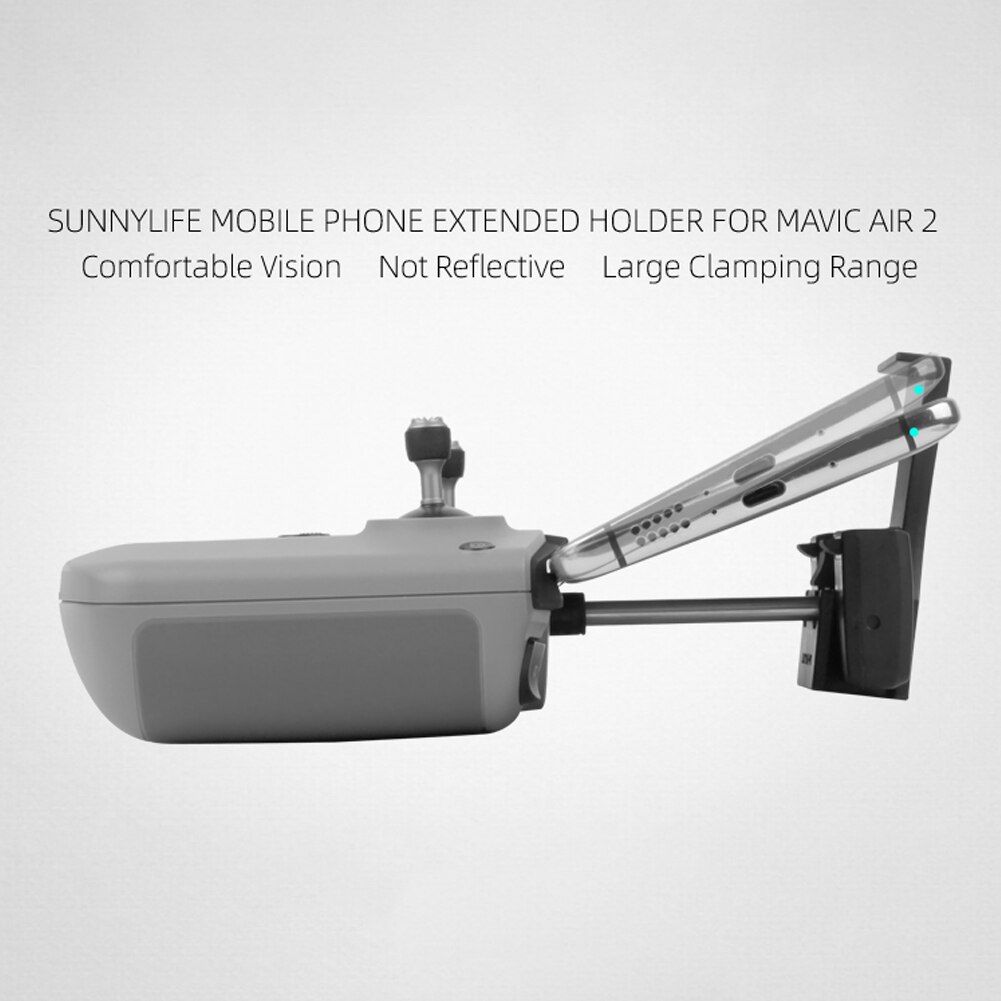 Drone mobiltelefon klipsholder holder uav fjernbetjening klemme tablet udvidelsesbeslag klip til dji mavic air 2